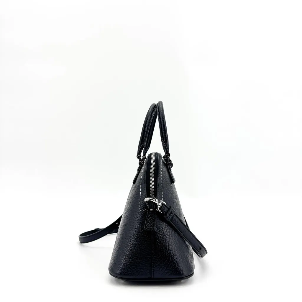 Maison Margiela 5AC Classique Micro Bag Black Black Leather Good - Model View