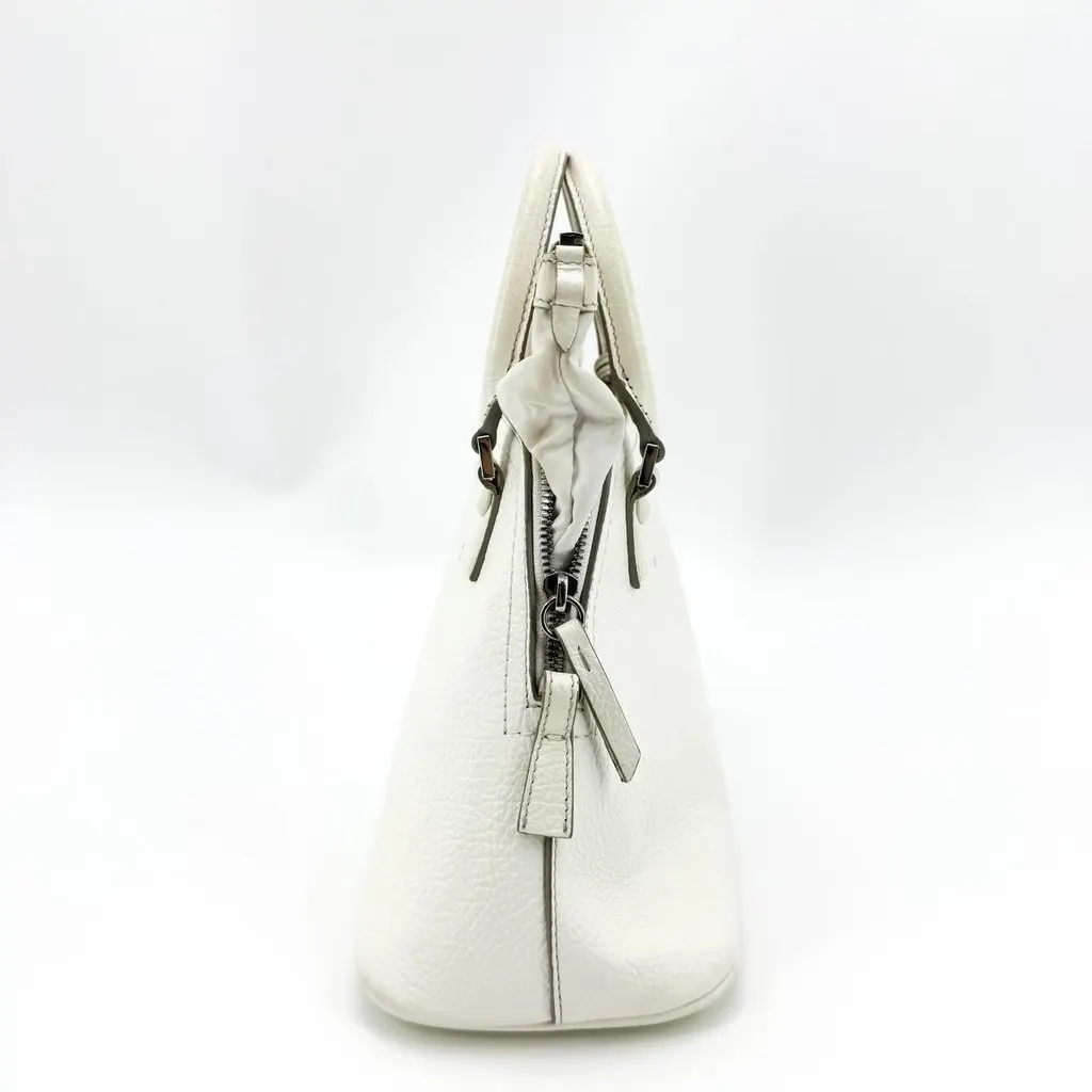 Maison Margiela 5AC Micro Shoulder Bag White White Leather Very good - Model View