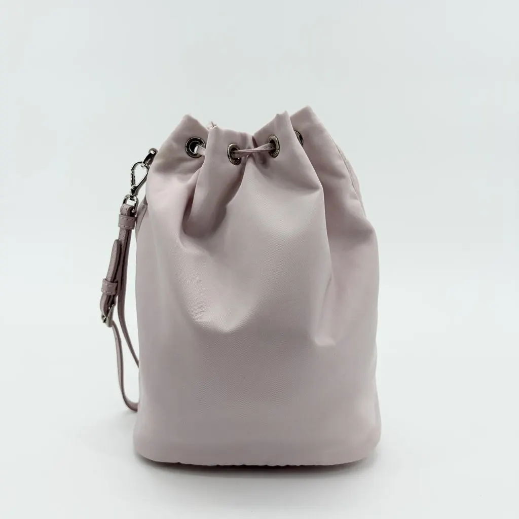 Prada Re-Nylon Drawstring Pouch Alabaster Pink Pink Polyamide Very good - Inside View