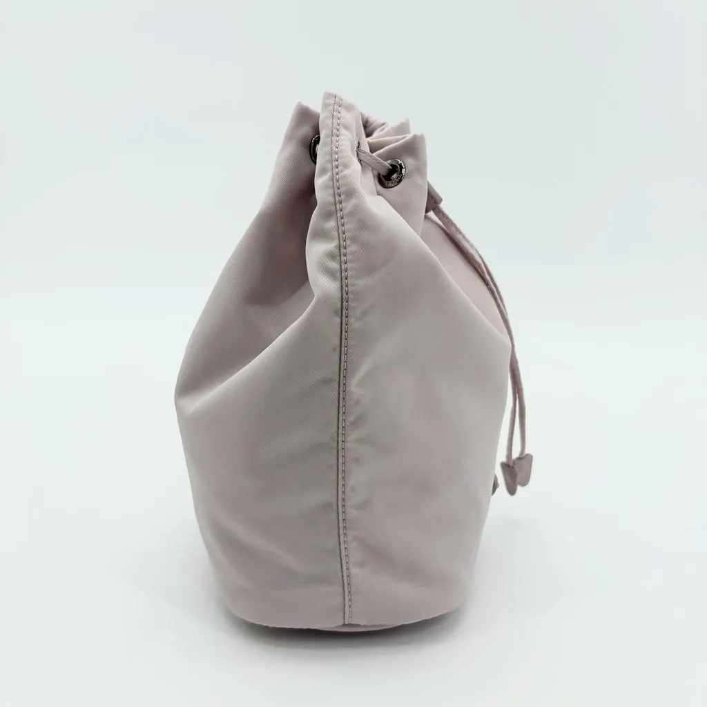 Prada Re-Nylon Drawstring Pouch Alabaster Pink Pink Polyamide Very good - Box View