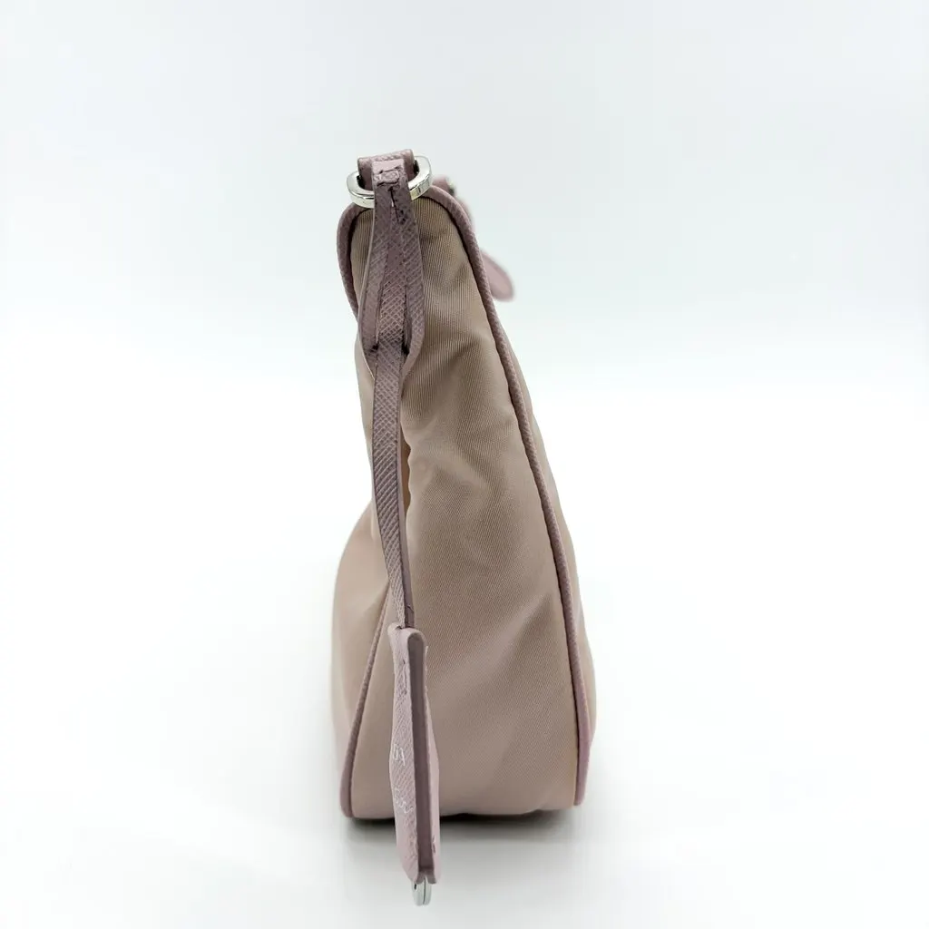 Prada Re-edition 2005 Nylon Mini Bag Alabaster Pink Pink Polyamide Fair - Box View