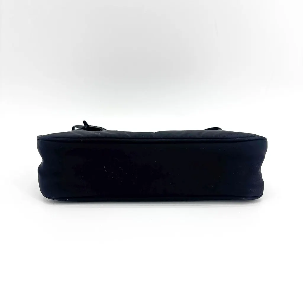 Prada Re-Edition 2000 Re-Nylon Mini Bag Black Black Polyamide Good - Box View