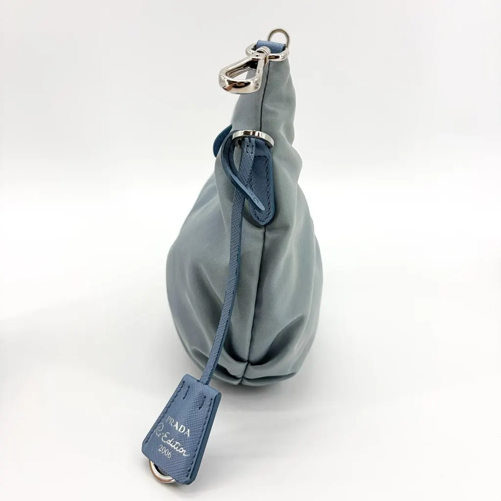 Prada Re-Edition 2005 Re-Nylon Shoulder Bag Astral Blue Blue Polyamide Fair - Box View