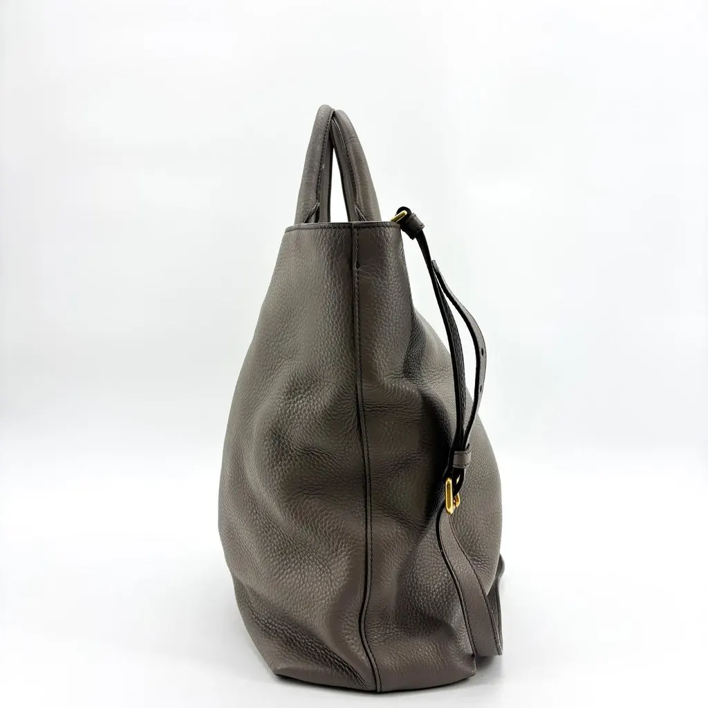 Prada Vitello Phenix 2Way Tote Bag Argilla MultiColor Leather Good - Box View