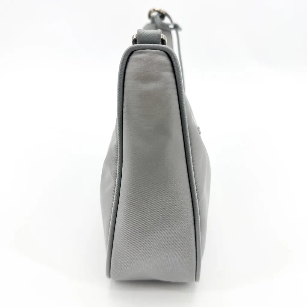 Prada Re-Edition 2005 Re-Nylon Shoulder Bag Gray MultiColor Polyamide Good - Box View