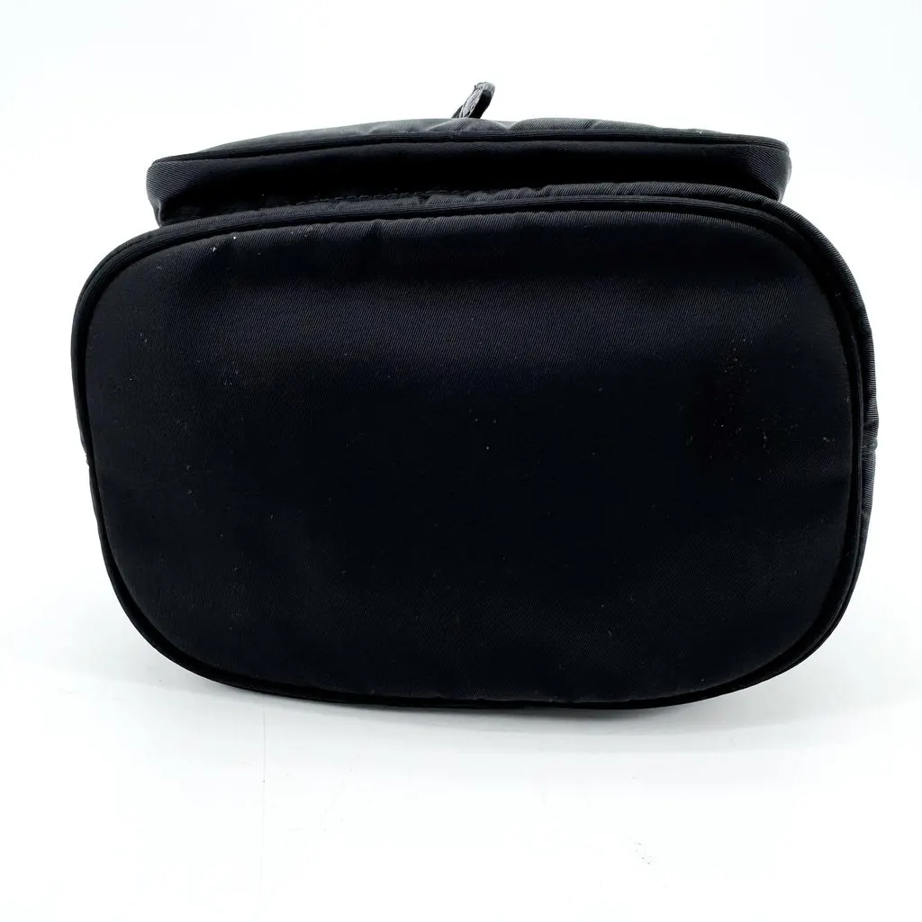 Prada Re-Nylon Duet Bucket Bag Black Gold Black Polyamide Good - Box View