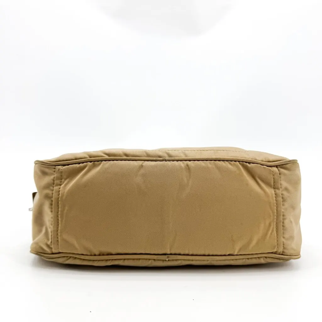 Prada Tessuto Nylon Shoulder Bag Beige Beige Polyamide Fair - Box View