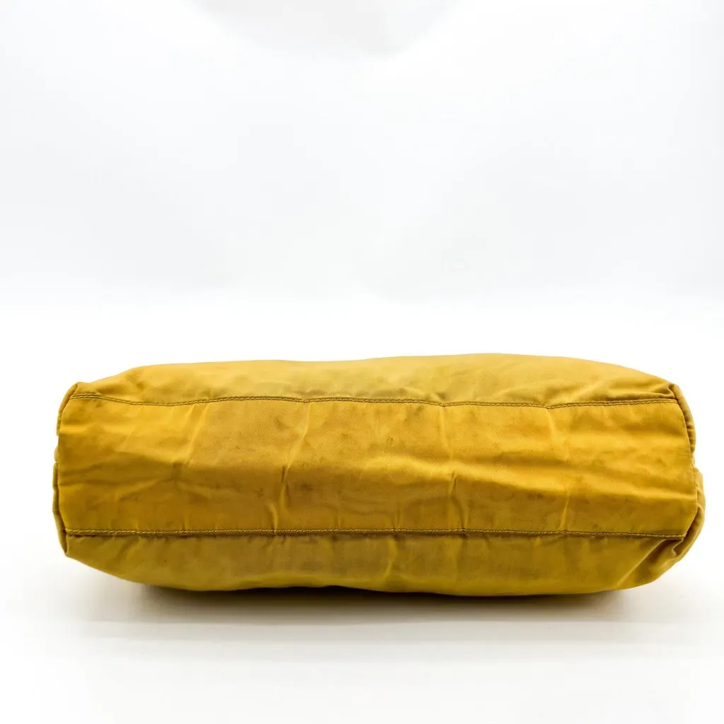 Prada Tessuto Nylon Shoulder Bag Yellow Yellow Polyamide Fair - Box View