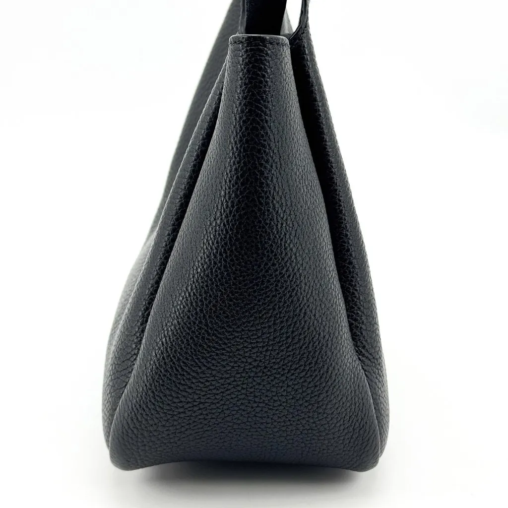 Prada Small Leather Tote Bag Black Black Leather Very good - Box View