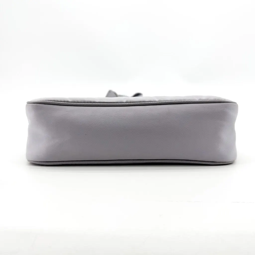 Prada Re-Nylon Re-Edition 2005 Shoulder Bag Gray Purple Purple Polyamide Fair - Box View