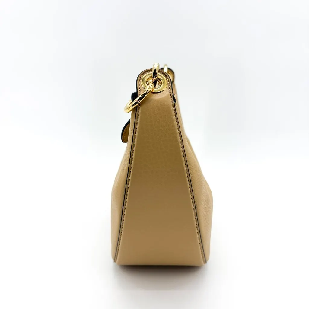 Valentino Garavani Small V-Logo Moon Back Beige Beige Leather Very good - Box View