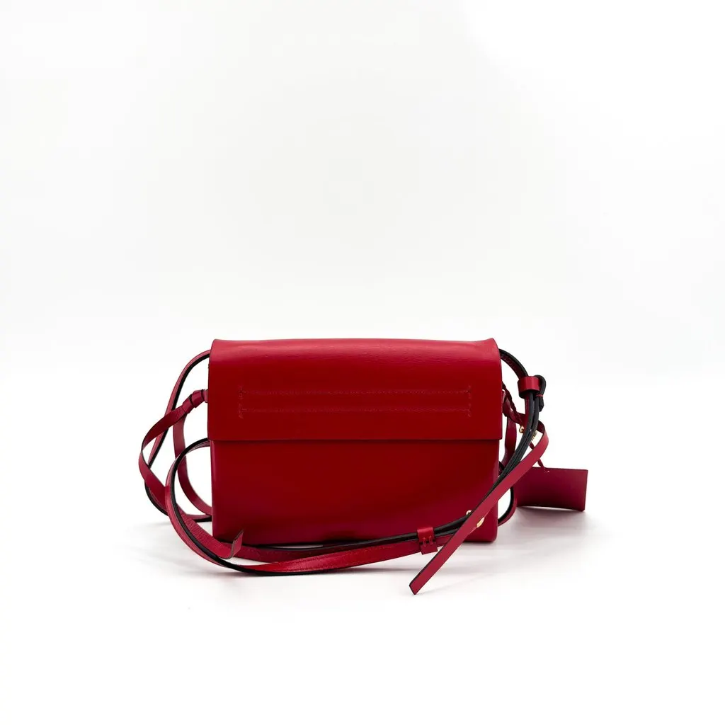 Valentino Garavani Small VSLING Shoulder Bag Red Red Leather Very good - Inside View