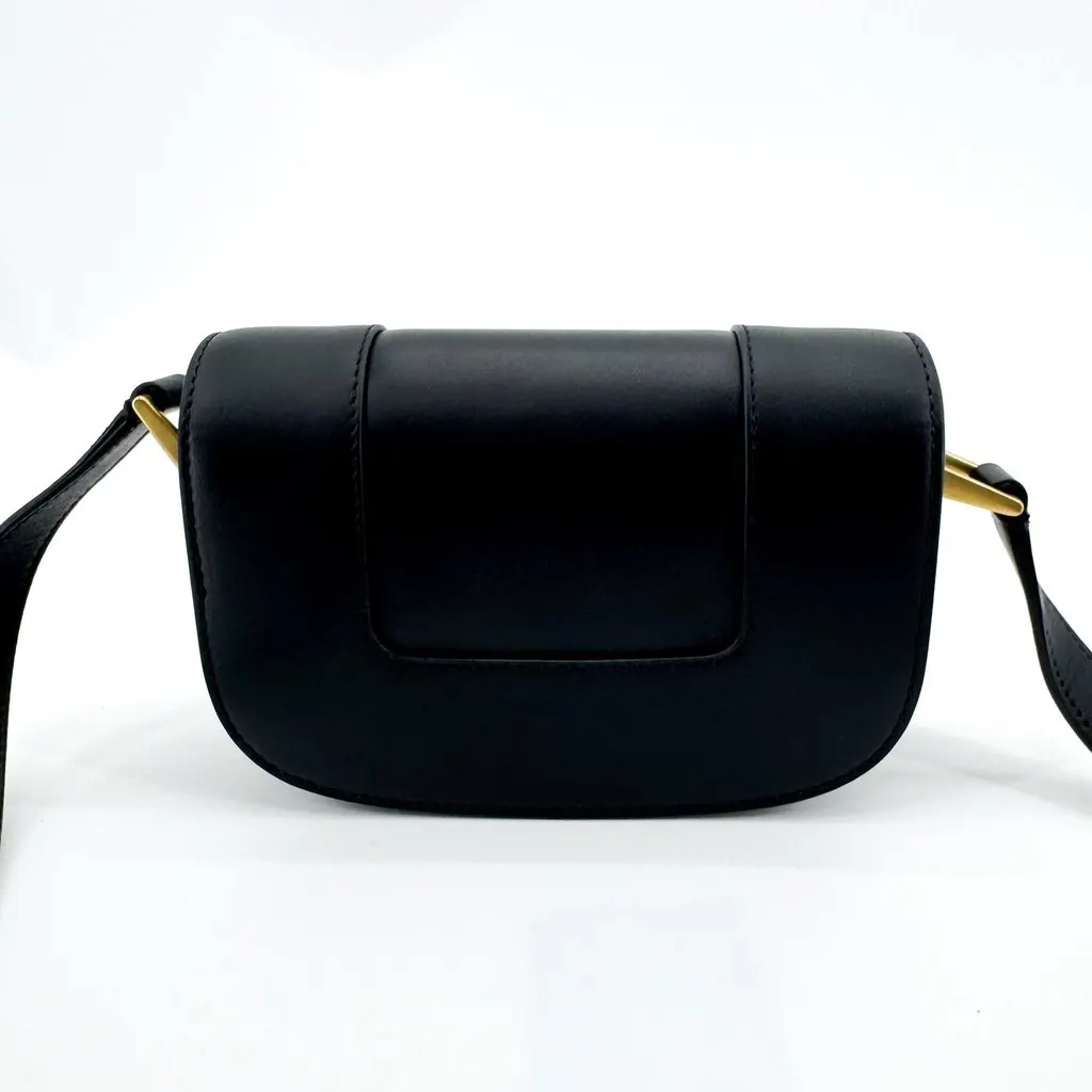 Valentino Garavani Small Loco Shoulder Bag Black Black Leather Very good - Inside View