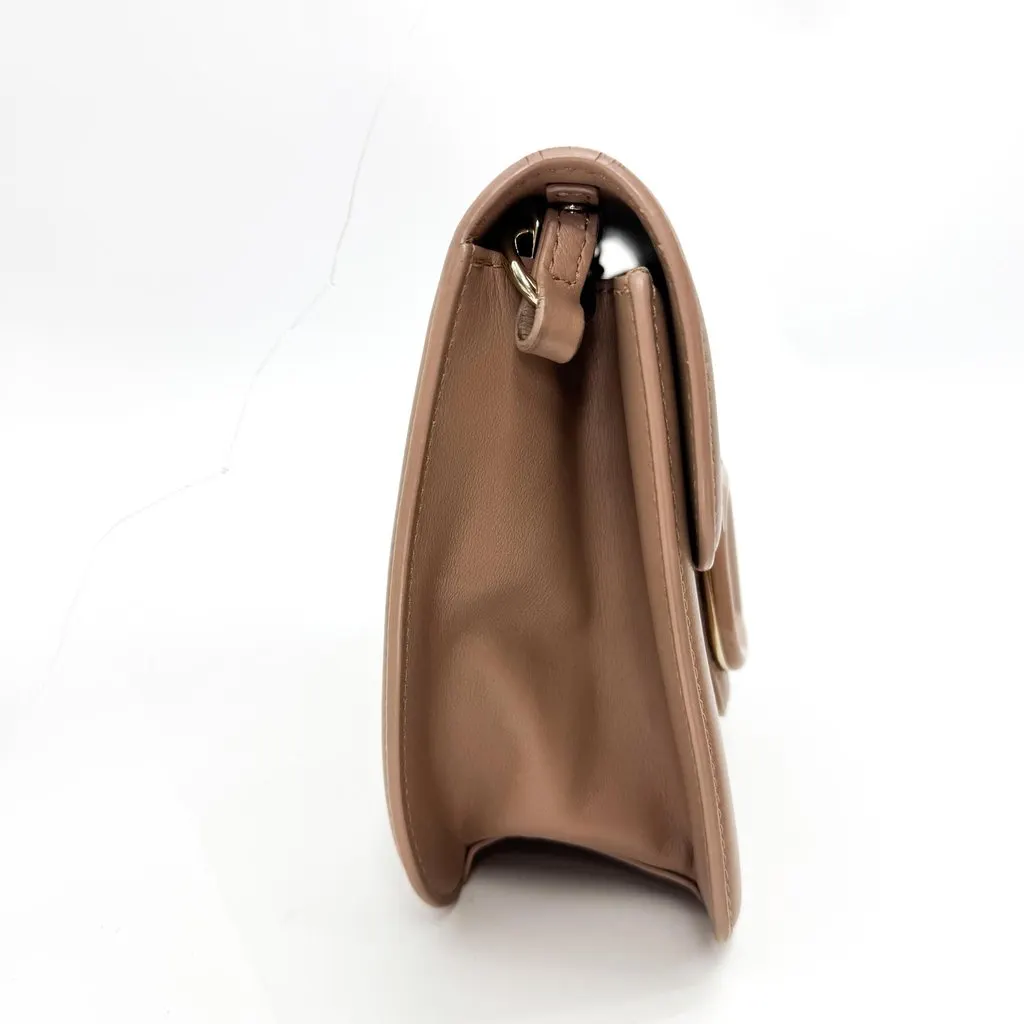 Valentino Garavani VSling Small Shoulder Bag Poudre Beige Leather Very good - Model View