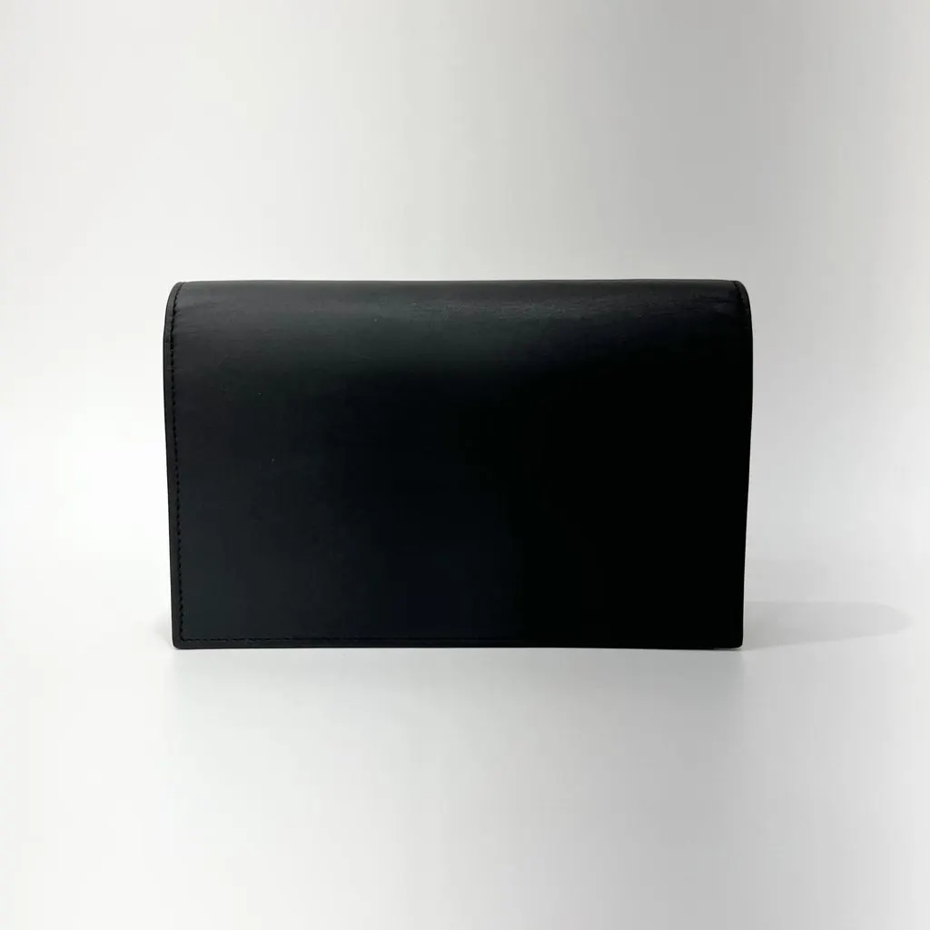 Saint Laurent WOC Tassel Kate Bag Black Leather Good - Inside View