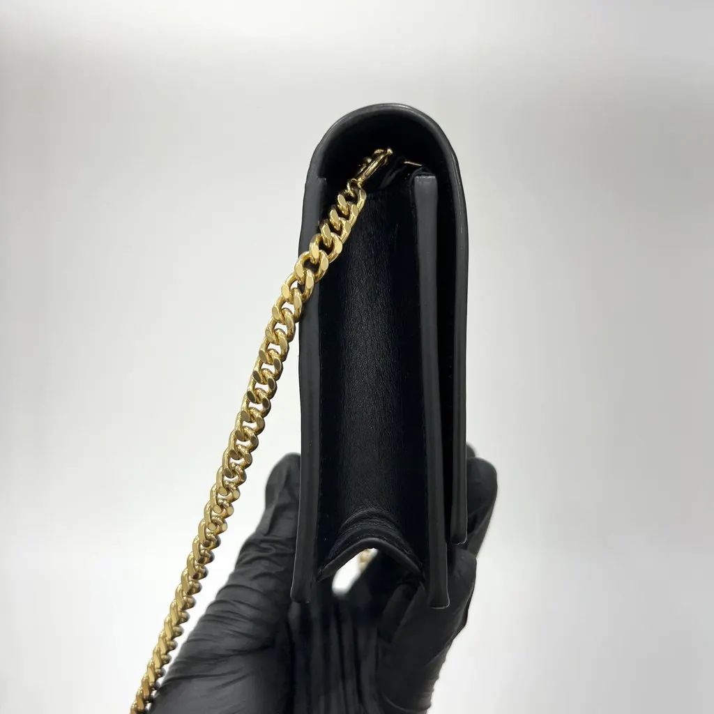 Saint Laurent WOC Tassel Kate Bag Black Leather Good - Box View