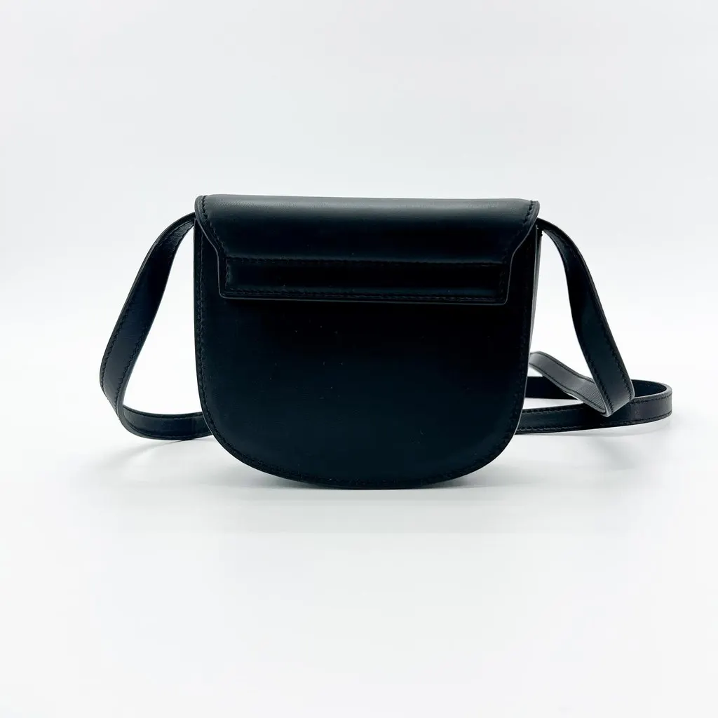 Saint Laurent Kaia Small Shoulder Bag Black MultiColor Leather Good - Inside View