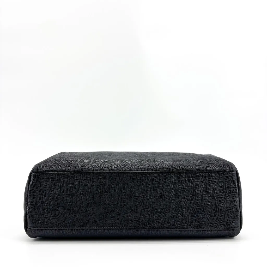 Saint Laurent Nolita Medium Shoulder Bag Black Black Leather Good - Box View