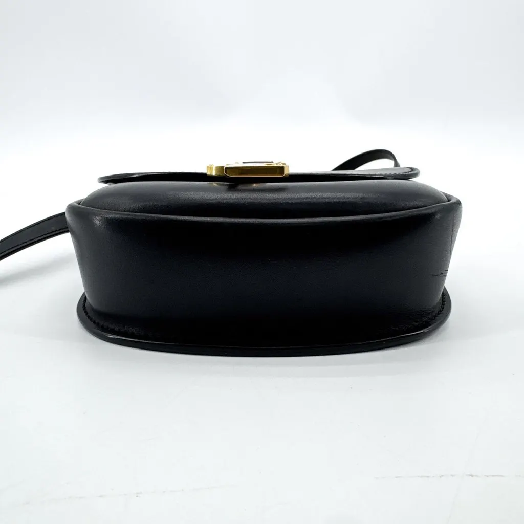 Saint Laurent Kaia Small Satchel Bag Black Gold Black Leather Good - Box View