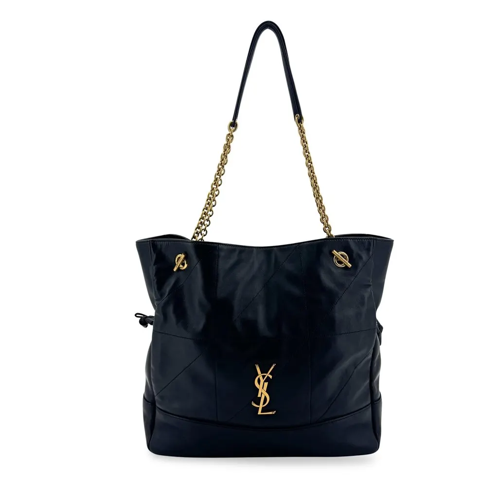 Saint Laurent Jamie Chain Shoulder Bag Black Black Leather Very good - Front View
