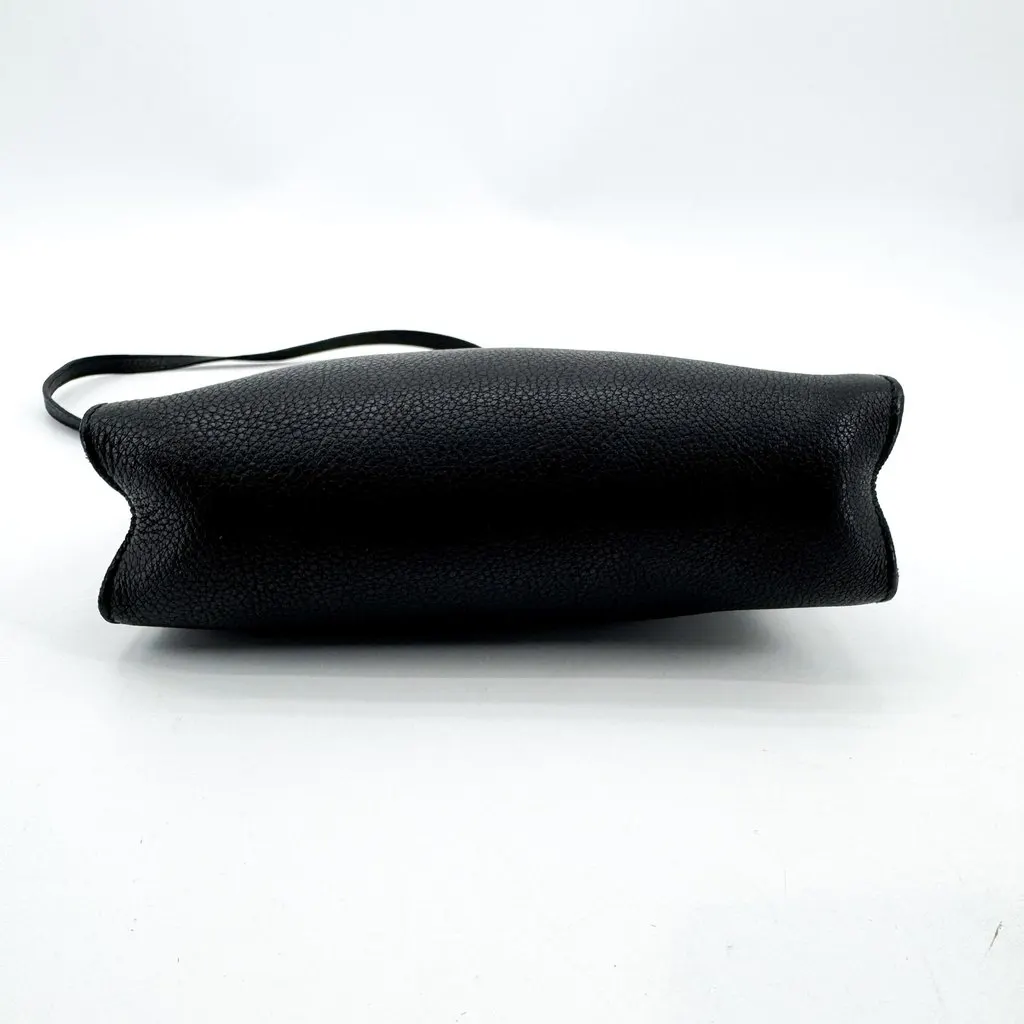 Saint Laurent YSL Charm Grained Leather Chain Shoulder Bag Black Gold Black Leather Good - Box View