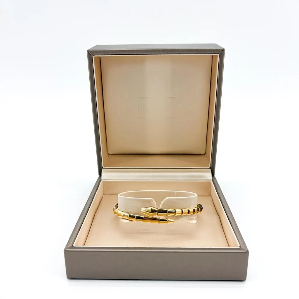 Bvlgari Serpenti Viper Bracelet 18K Yellow Gold Gold Very good - Back View