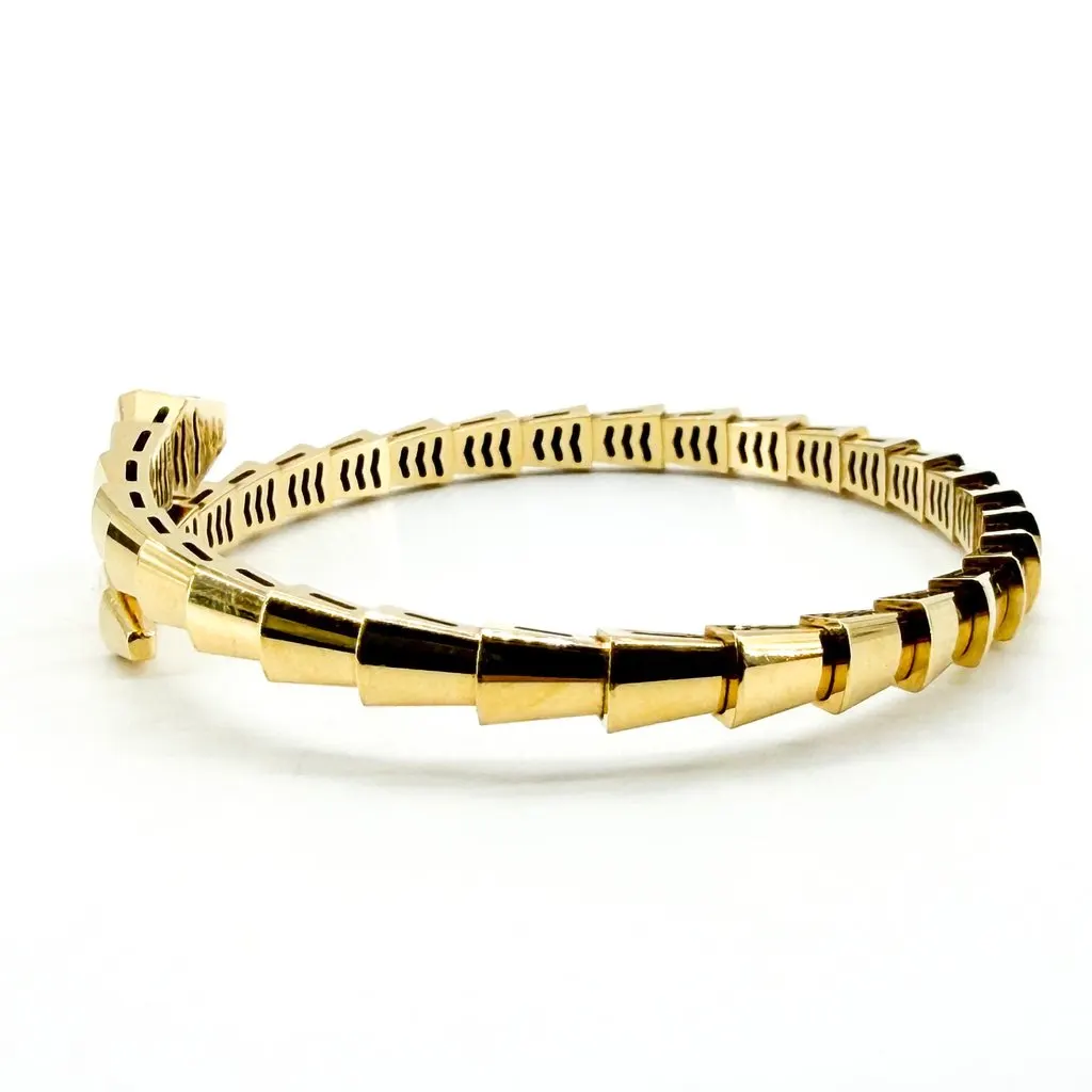 Bvlgari Serpenti Viper Bracelet 18K Yellow Gold Gold Very good - Inside View