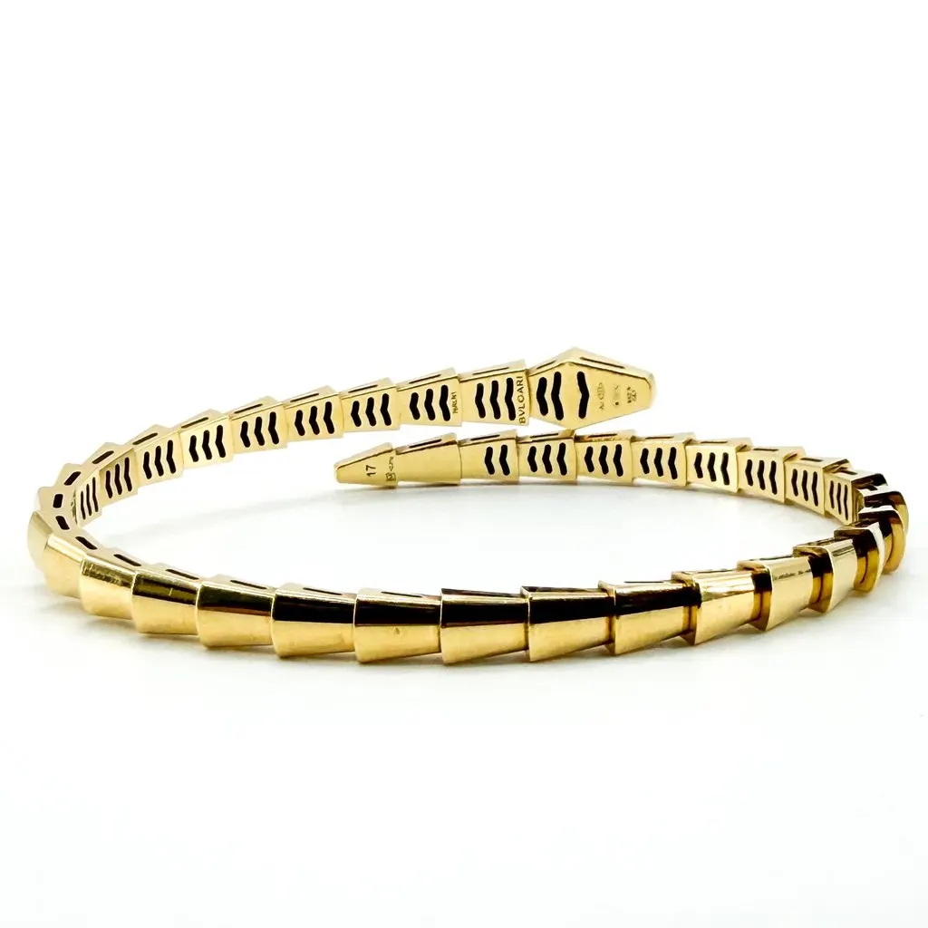 Bvlgari Serpenti Viper Bracelet 18K Yellow Gold Gold Very good - Box View