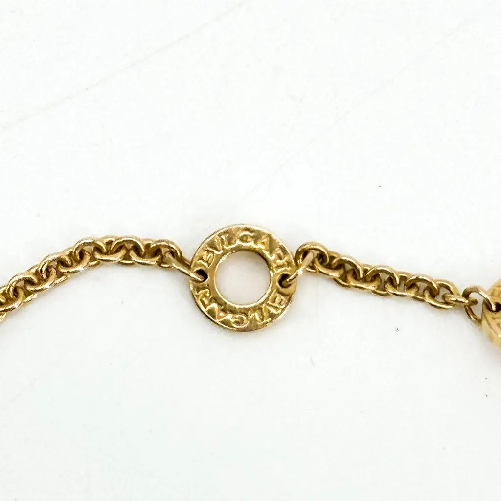 Bvlgari B.zero1 Pendant Necklace Yellow Gold Gold Good - Model View