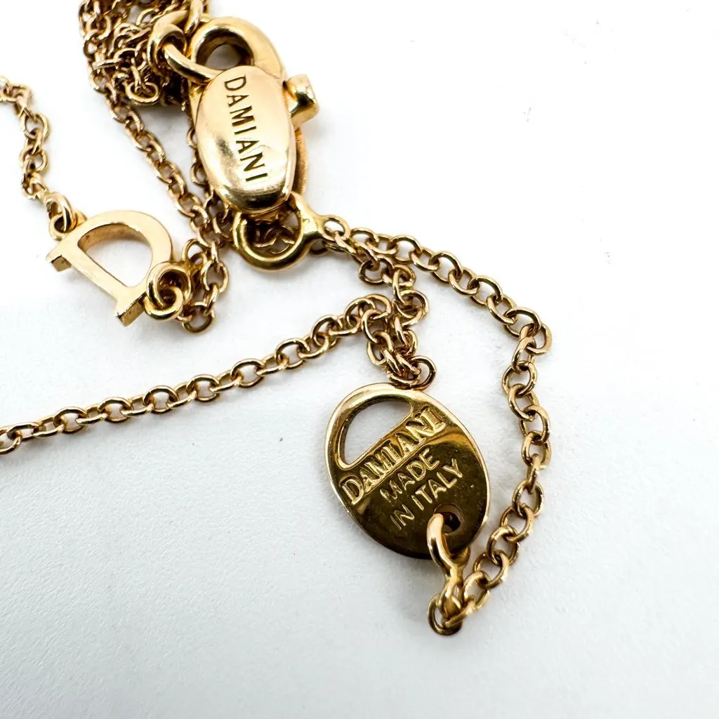 Damiani D.Side Yellow Gold Pendant Necklace Gold Very good - Inside View