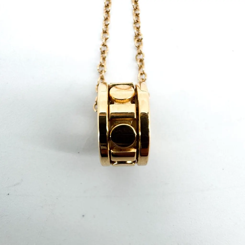 Damiani D.Side Yellow Gold Pendant Necklace Gold Very good - Model View