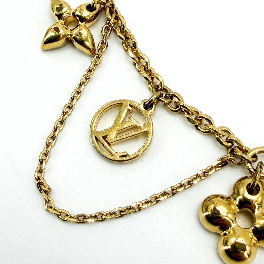 Louis Vuitton Sweet Monogram Bracelet Gold Gold Gold Very good - Inside View