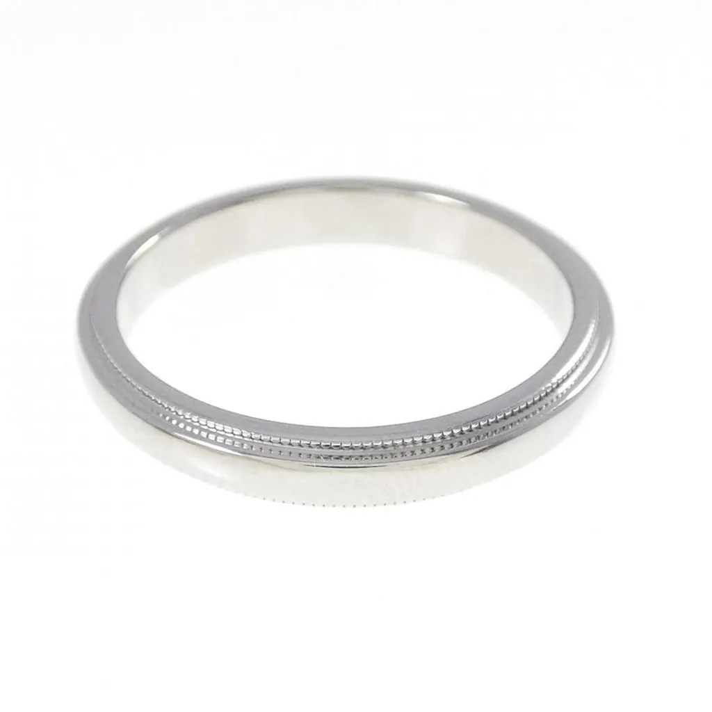 Tiffany & Co Milgrain ring MultiColor Gold Good - Back View