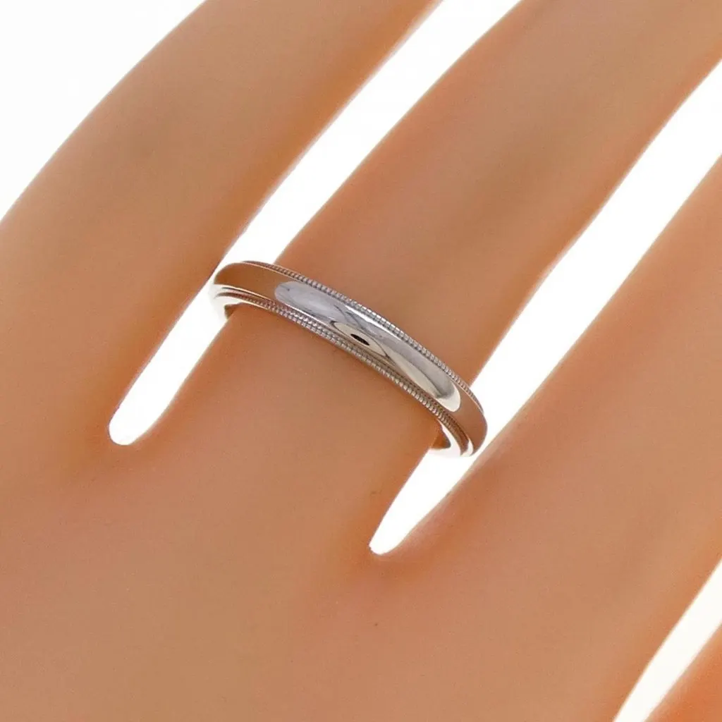 Tiffany & Co Milgrain ring MultiColor Gold Good - Model View
