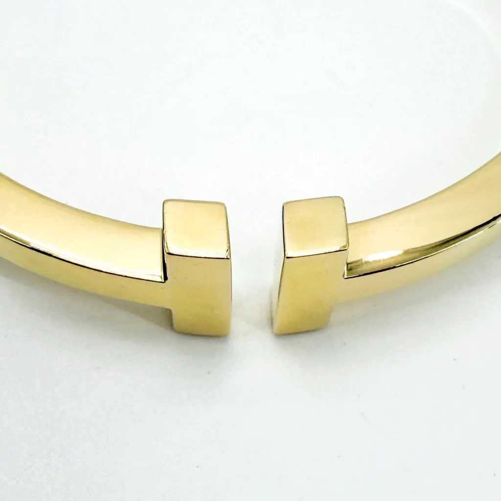 Tiffany & Co Tiffany T Square Bracelet 18K Yellow Gold Gold Gold Very good - Inside View