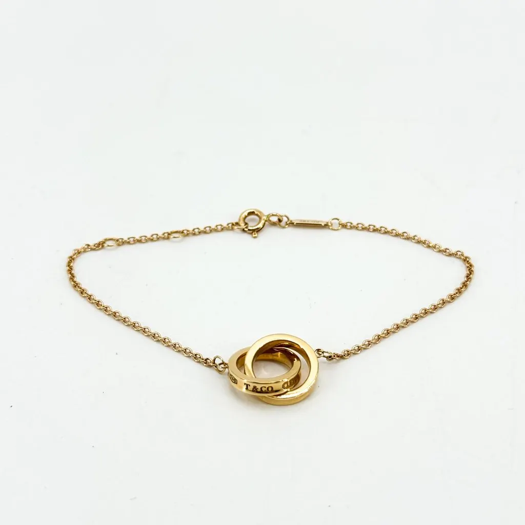 Tiffany & Co . Tiffany 1837 Interlocking Circles Bracelet in Yellow Gold Gold Very good - Inside View