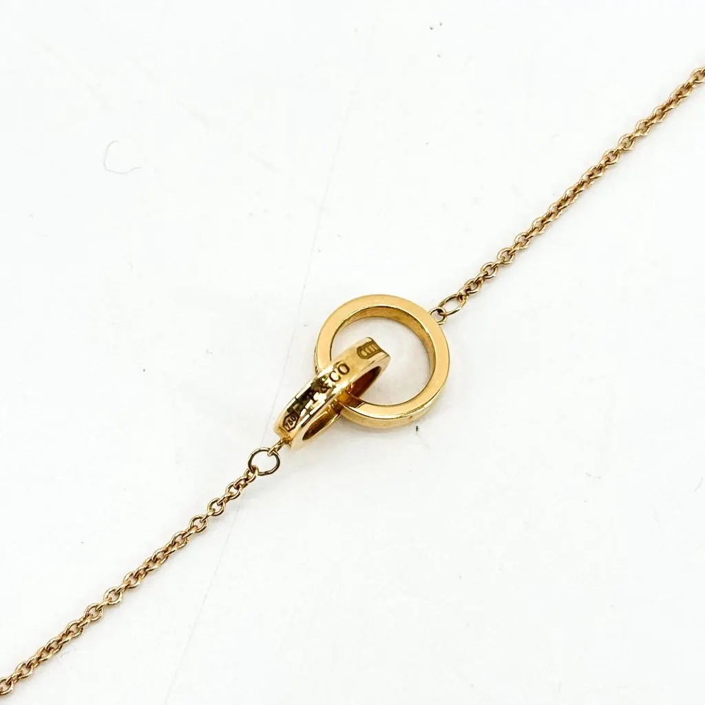 Tiffany & Co . Tiffany 1837 Interlocking Circles Bracelet in Yellow Gold Gold Very good - Box View