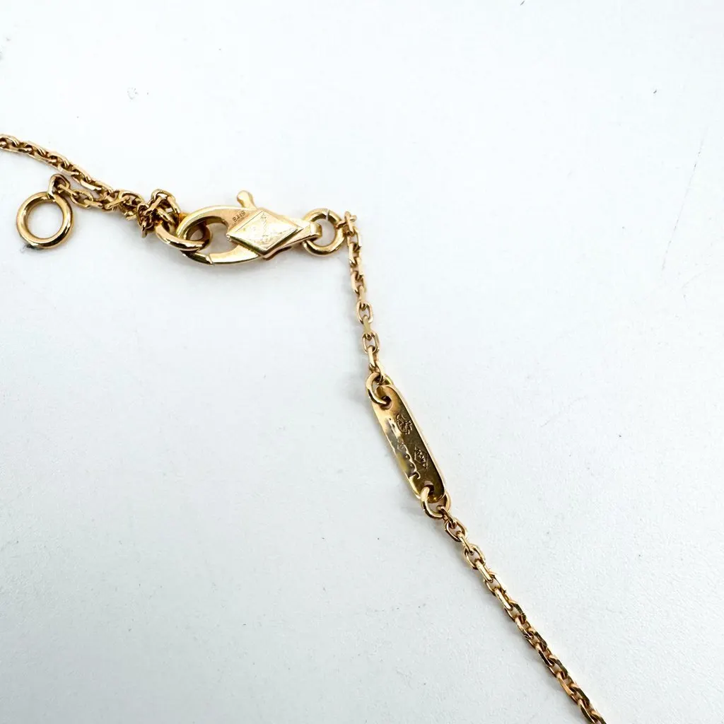 Van Cleef & Arpels Sweet Alhambra pendant Yellow Gold Carnelian Gold Very good - Model View