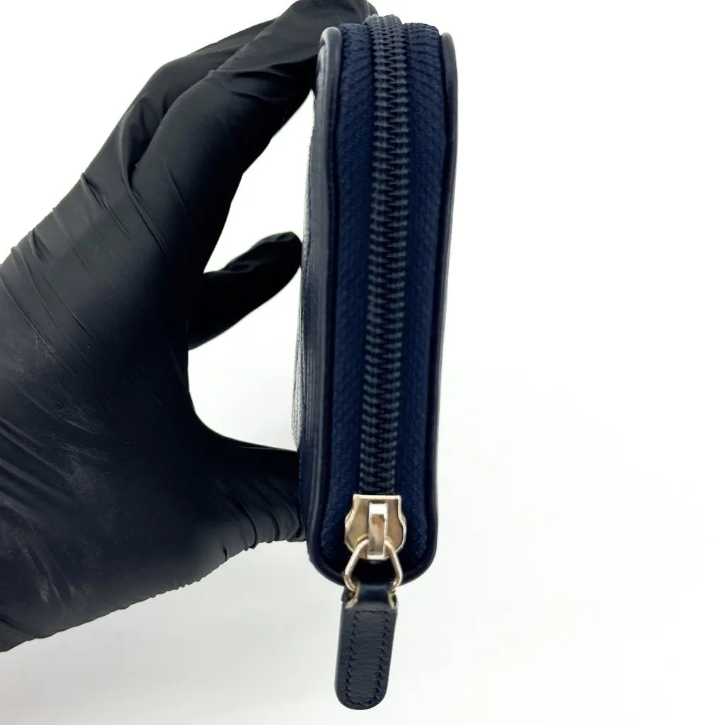 Chanel Boy Chanel Zip Around Long Wallet Caviar Gold Hardware Black Black Leather Good - Box View