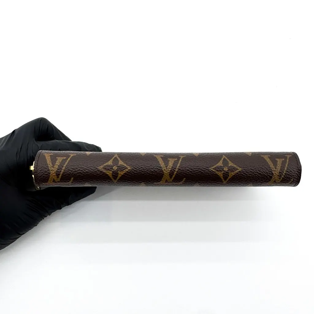Louis Vuitton Monogram Zippy Wallet Brown Canvas Very good - Inside View
