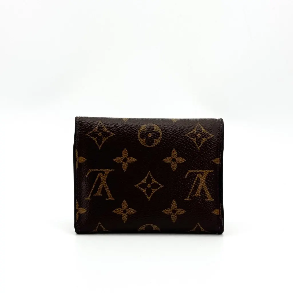 Louis Vuitton Victorine Wallet Monogram Canvas Brown Canvas Good - Back View