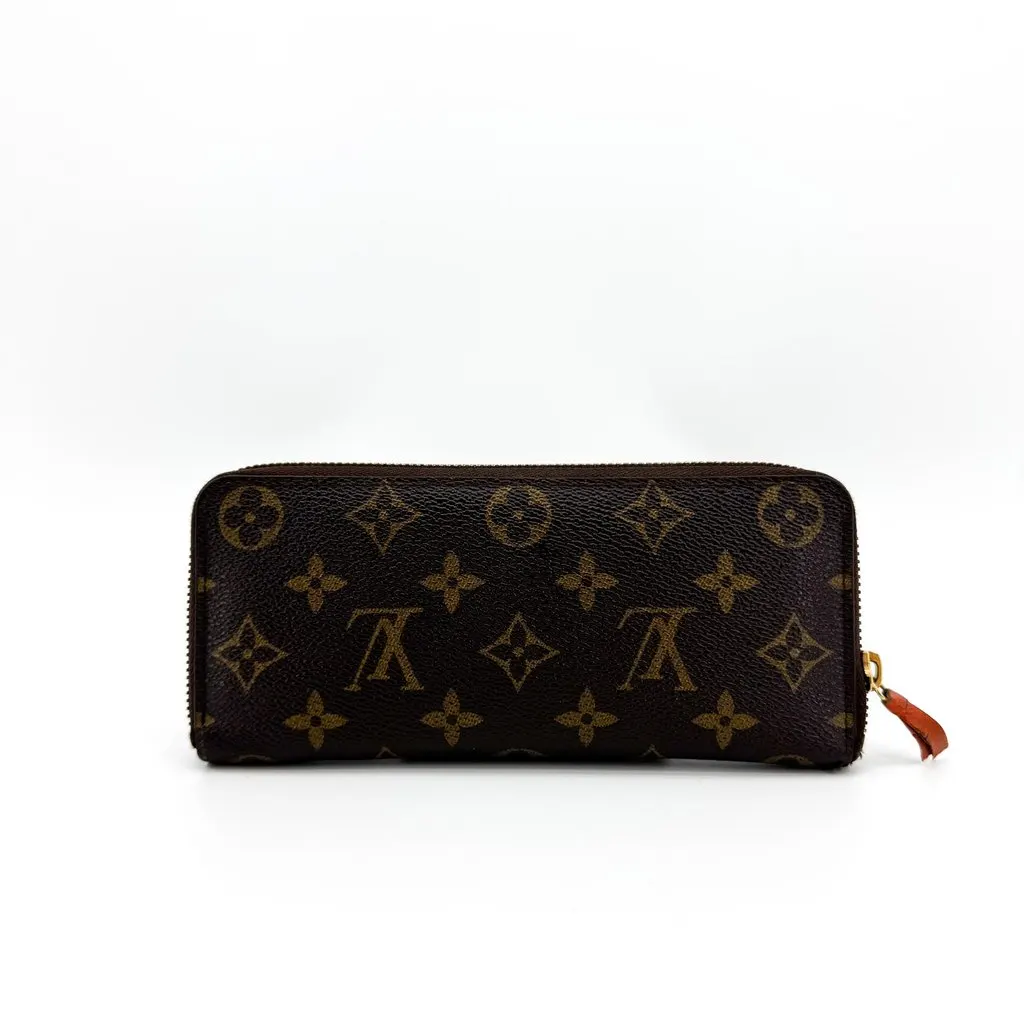 Louis Vuitton Monogram Zippy Wallet Brown Brown Canvas Good - Inside View