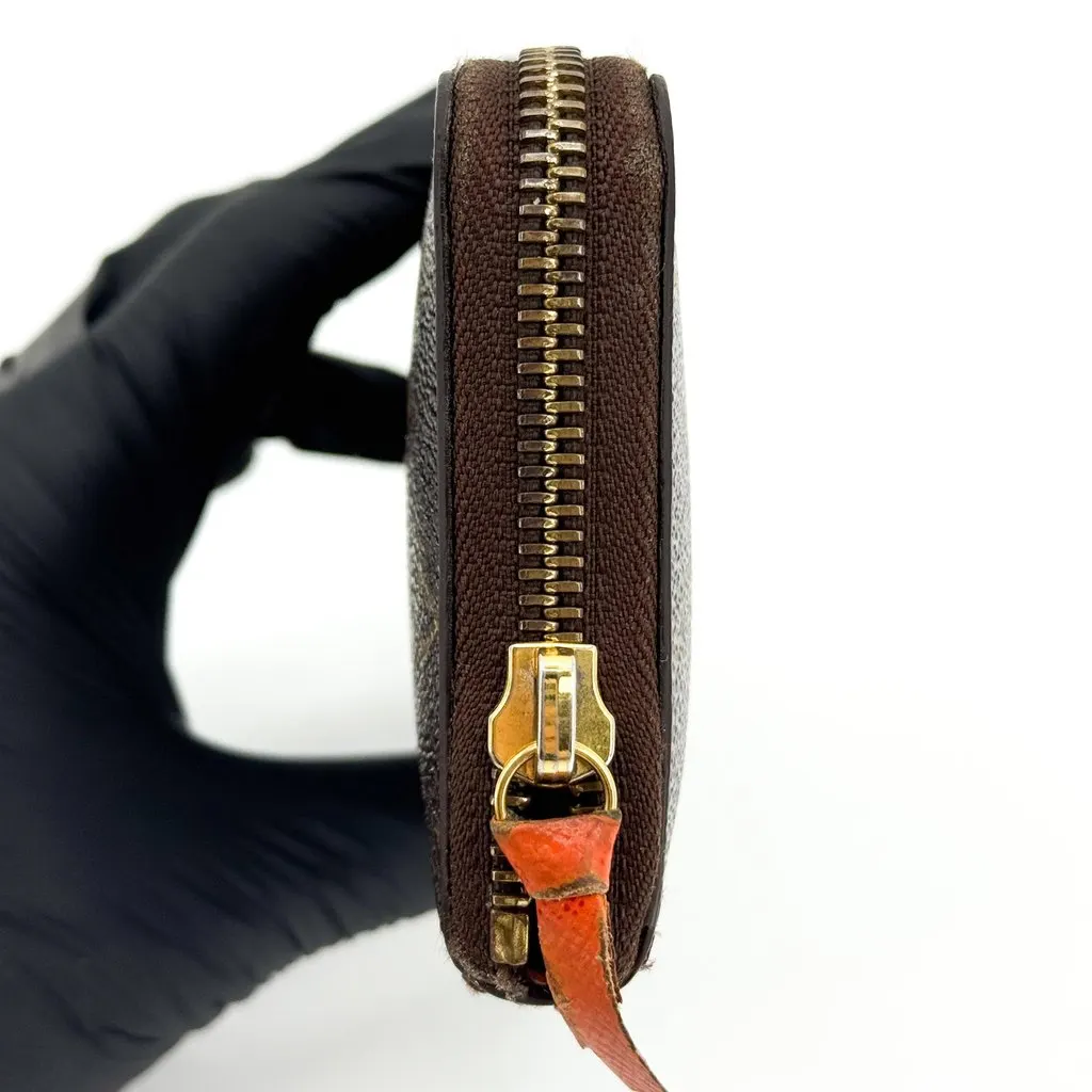 Louis Vuitton Monogram Zippy Wallet Brown Brown Canvas Good - Box View