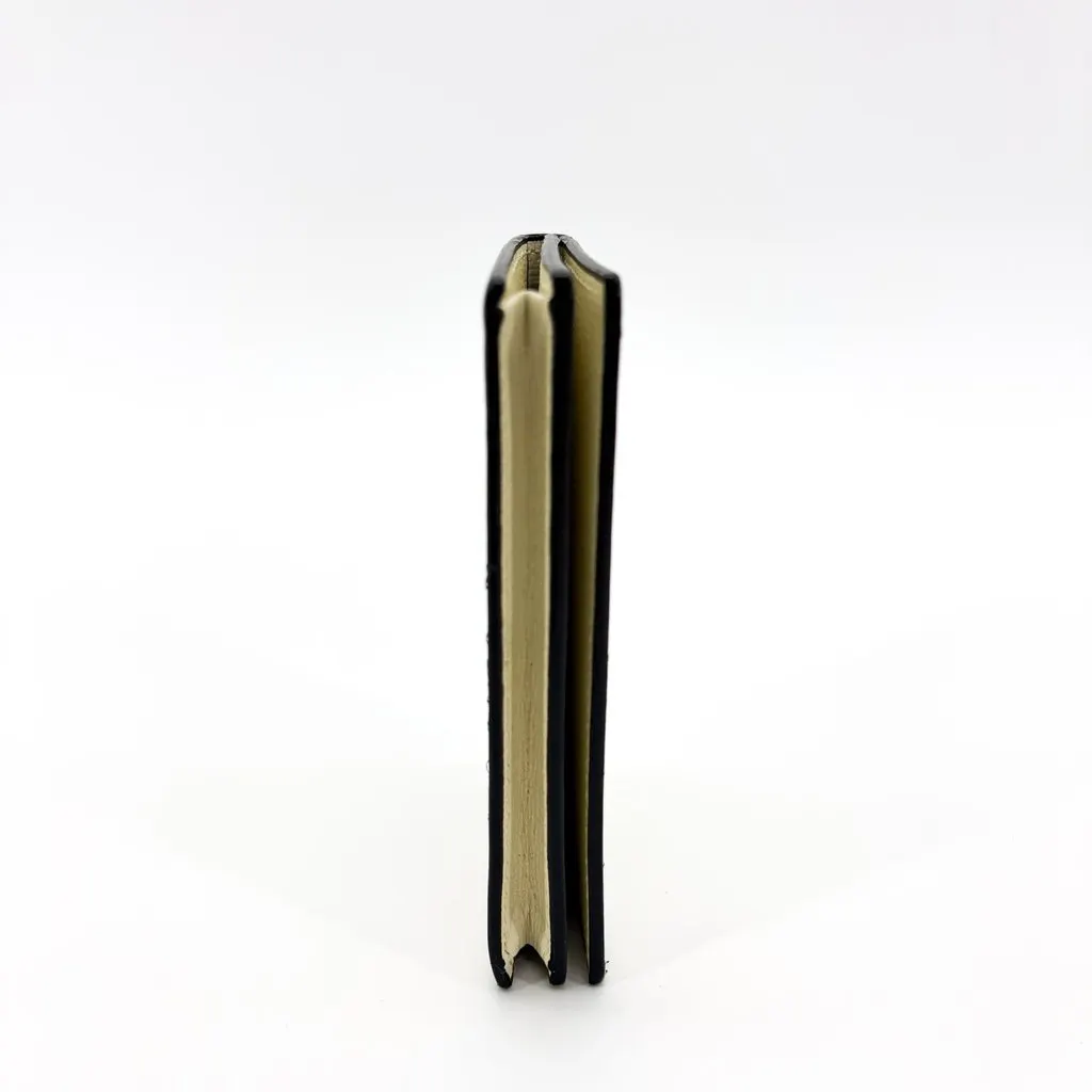 Valextra Vertical Card Holder Pergamena Ivory MultiColor Leather Fair - Box View