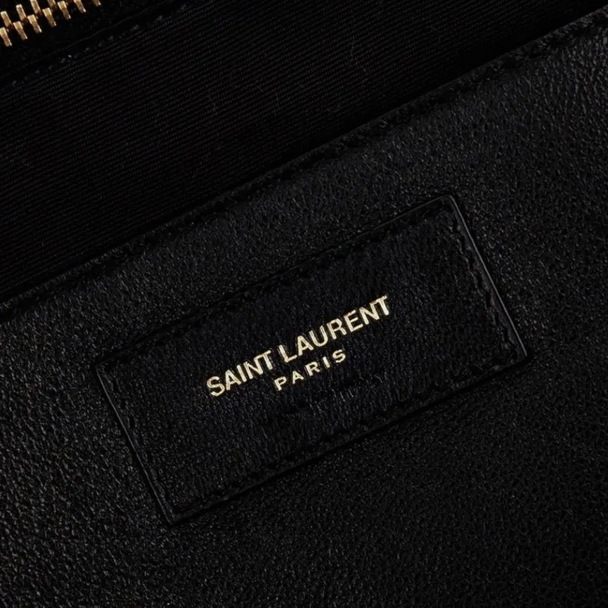 Saint Laurent Jamie Black Leather Never worn - Inside View