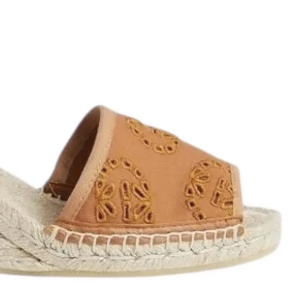 Gucci Gucci Espadrilles Camel Canvas Never worn, with tag - Model View