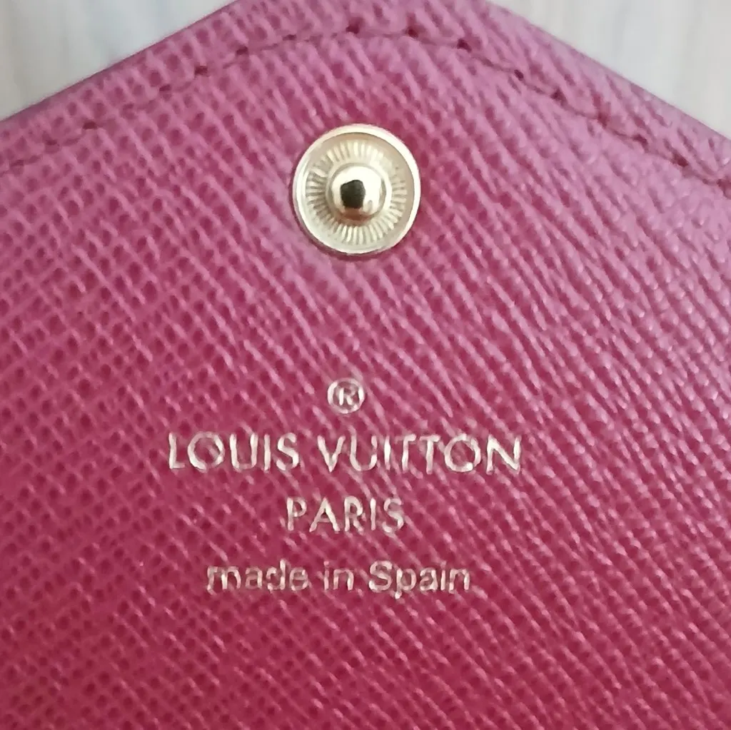 Louis Vuitton Josephine envelope monogram wallet Brown Canvas Very good - Box View