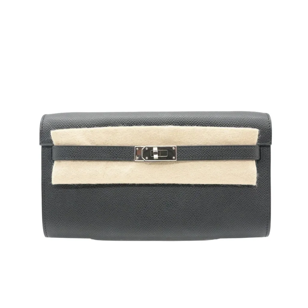 Hermès Kelly To Go Noir Epsom Stamp:K(2025)