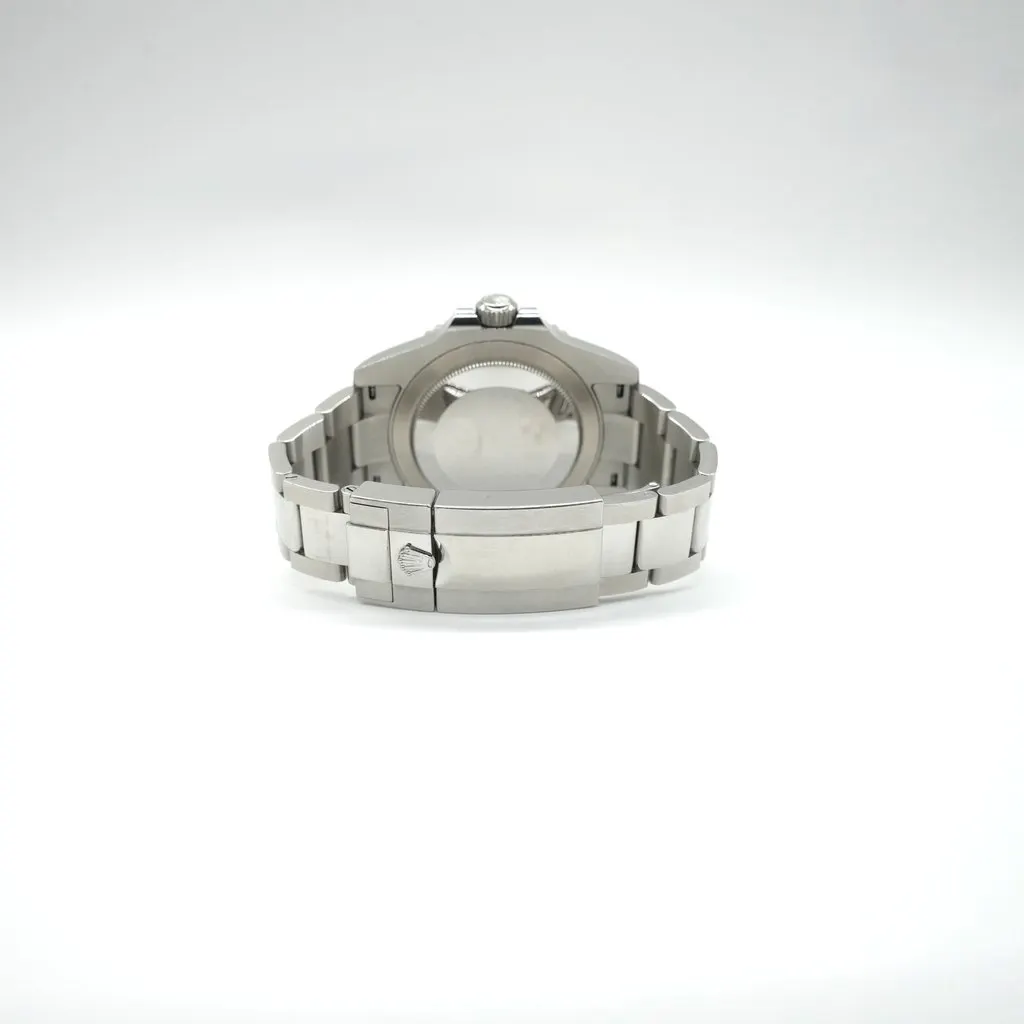 Rolex GMT-Master II 40 mm Batman Oystersteel 126710BLNR Silver Good - Inside View