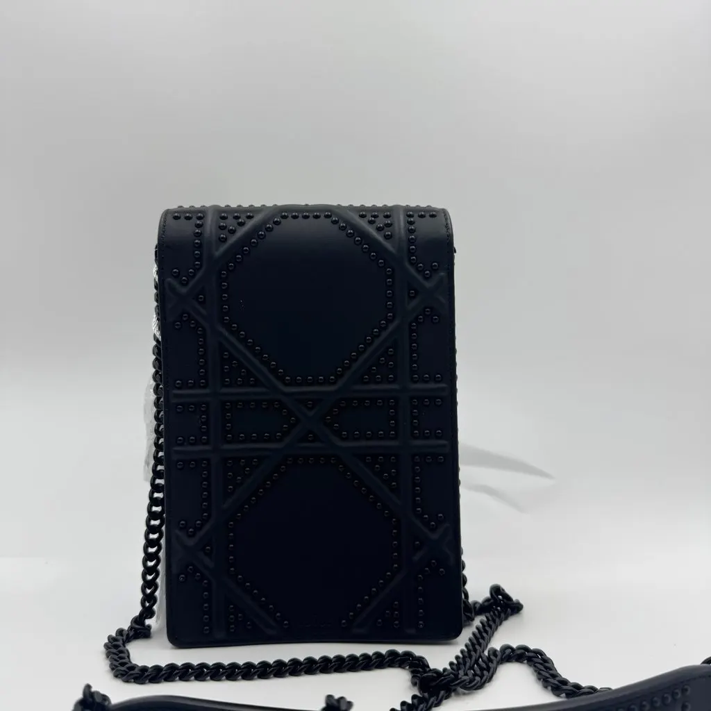 Dior Diorama Black Leather Very good - Back View